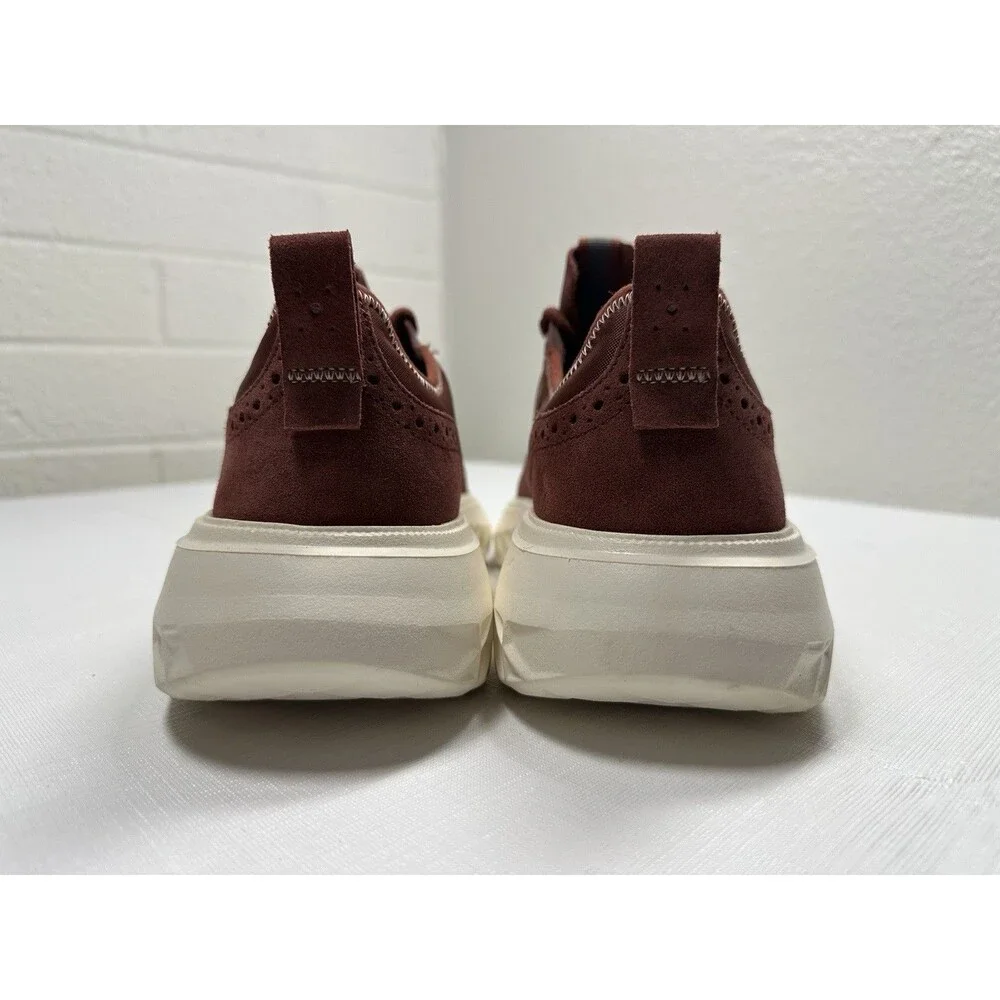 Men's Cole Haan Zerogrand WFA Wingtip Oxford Sneakers Size 10 Maroon C36245